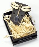 Dragonfly Doorbell - Solid Bronze - by Paul Strauch
