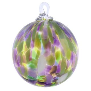Glass Eye Studio Hand Blown Glass Classic Ornament - Water Lily - 3