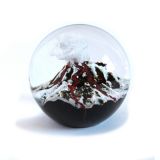 Glass Eye Studio Paperweight - Volcano - 3