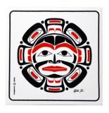 Native American Moon Design Trivet