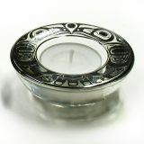 Northwest Coast Indian Tea Candle Holder - black - 3