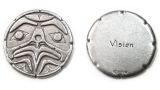 Pocket Spirit - Eagle Front (VISION) - by Darrel Amos, Haida