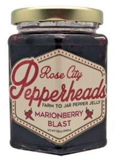 Rose City Pepperheads - Marionberry Blast Pepper Jelly - 12oz