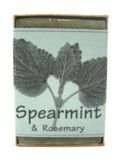 Spearmint and Rosemary Soap- Rainwater Soap - 3.5 oz