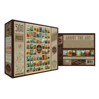 500 Pieces National Parks Jigsaw Puzzle