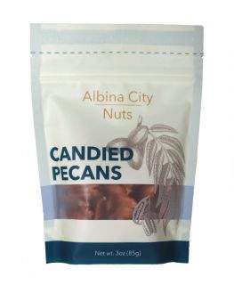 Albina City Nuts - Candied Pecans - 3oz