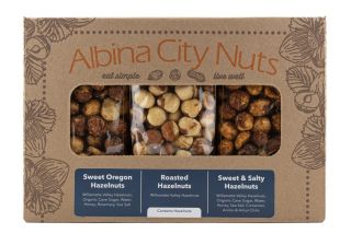 Albina City Nuts - Hazelnuts Gift Box - 16oz