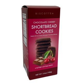 Biscottea Baking Co - Chocolate Cherry Shortbread Cookies
