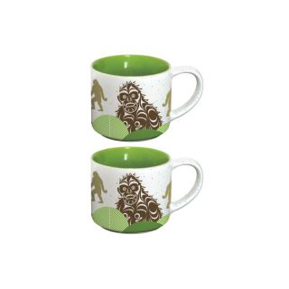 Espresso Mugs - Set of 2 - Sasquatch by Francis Horne, Sr.
