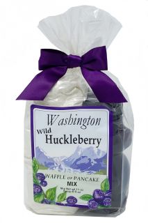 Huckleberry Breakfast Duo - Waffle And Pancake Mix With Syrup
