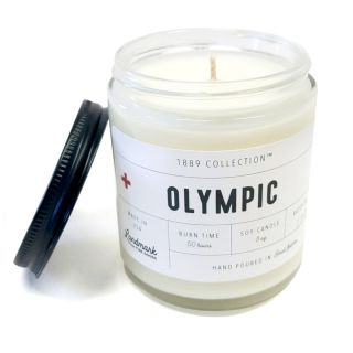 Landmark 1889 Collection Soy Candle - Olympic Scent - 8oz