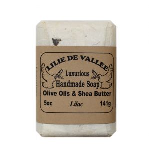 Lilie de Vallee Olive Oil & Shea Butter Soap - Lilac - 5 oz