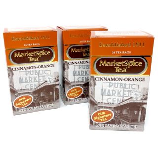 MarketSpice Tea - Original Cinnamon Orange - Best Price: 72 bags (3 boxes)