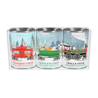 McSteven's Holiday Express Winter Cocoa Gift Set  - Three 2.5oz Tins