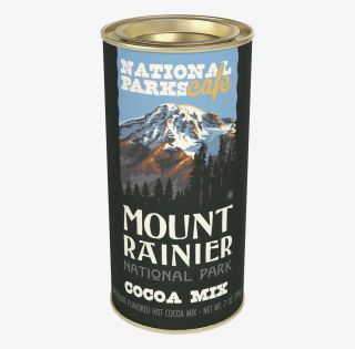 McSteven’s - Mount Rainier Nat’l Park Round Cocoa Mix Tin - 7oz