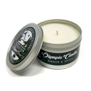 Olympic Candle 6oz Soy Travel Candle - Amber & Spice