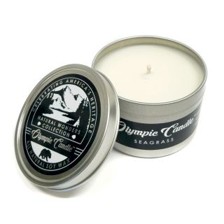 Olympic Candle 6oz Soy Travel Candle - Seagrass