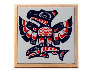 Pacific Northwest Coast Native American, Native American Tile Art