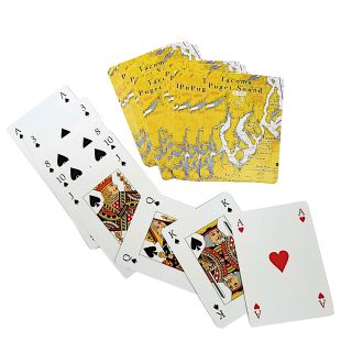 Puget Sound Chart Playing Cards