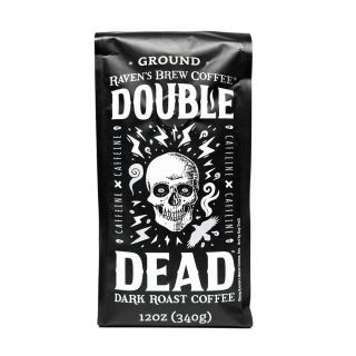 Raven's Brew - Double Dead Dark Roast Coffee - 12oz Ground