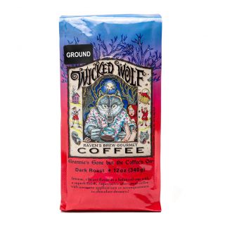 Raven's Brew - Wicked Wolf Dark Roast Coffee - 12oz Ground