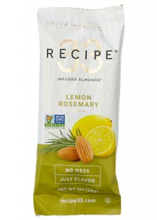 Recipe 33 - Lemon Rosemary Almonds - 1oz