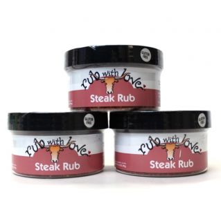 Rub With Love Steak Rub - Special Offer: 10% off 3 tubs