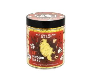 San Juan Island Sea Salt - HOT Popcorn Seasoning Blend - 3oz