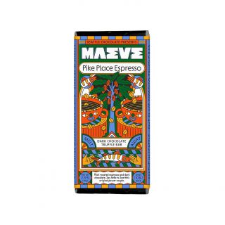 Seattle Chocolate Presents Maeve - Pike Place Espresso Truffle Bar - 2.5 oz