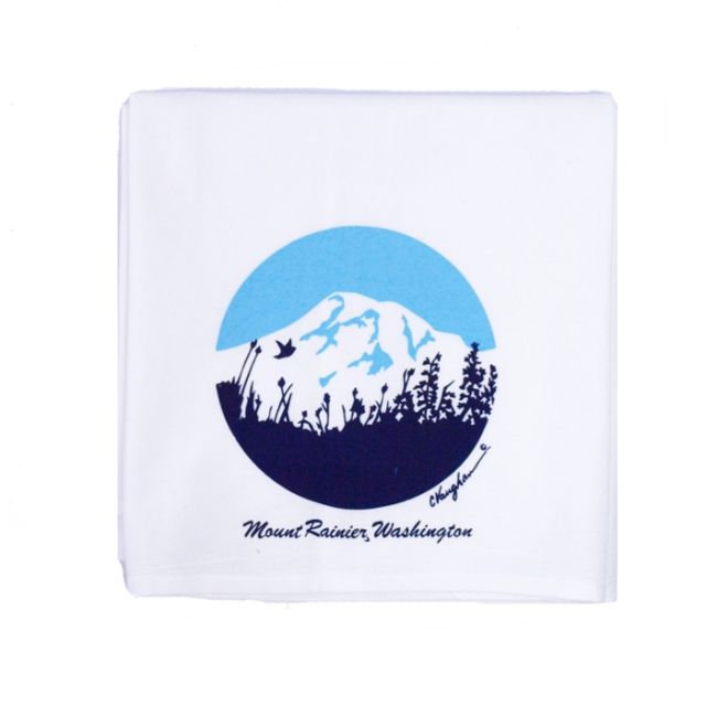 100% Cotton Kitchen Towel - Mount Rainier - 25
