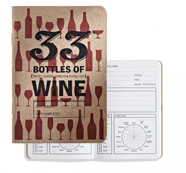 33 Wines Tasting Journal