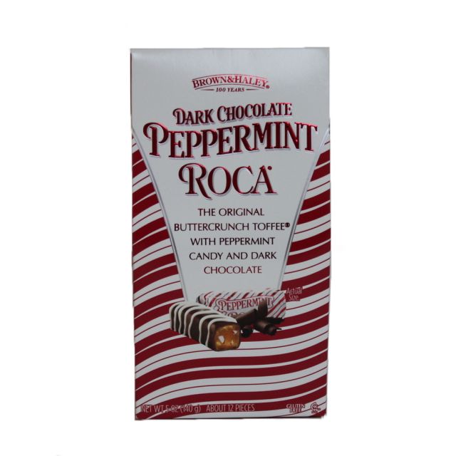 Almond Roca - Dark Chocolate Peppermint Roca - 5 oz