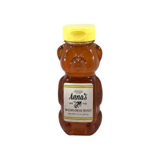 Anna's Wildflower Honey Bear - 12oz