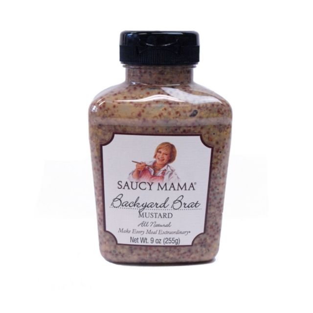 Backyard Brat Mustard - Saucy Mama - 9oz