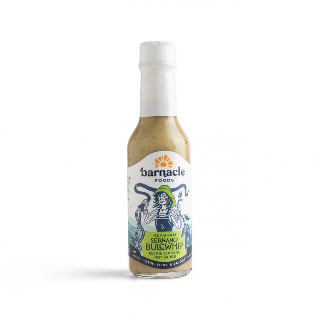 Barnacle Foods - Bullwhip Kelp Hot Sauce - Serrano Hot Sauce - 6oz 