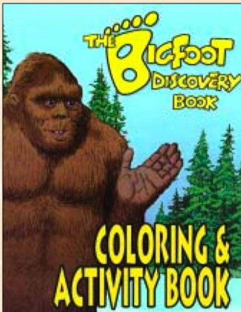 Bigfoot Discovery Book - Coloring and Activity Book