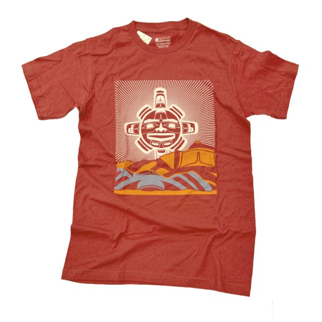Chilkat Sun T-shirt - Nahaan, Tlingit