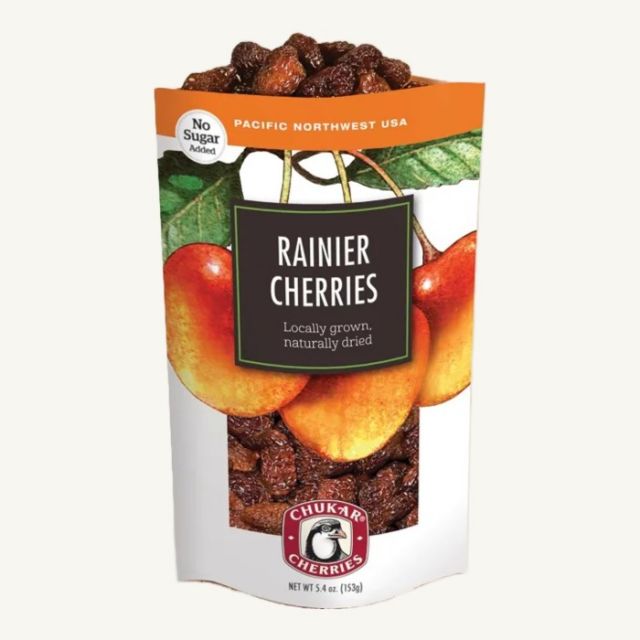 Chukar Cherries - Dried Rainier Cherries - 5.4oz bag