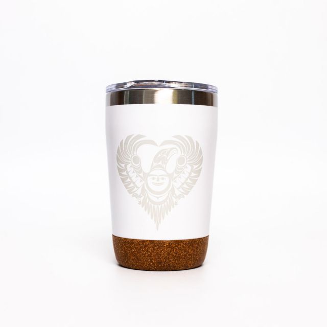 Cork Base Insulated Travel Mug - 12oz - Healing from Within by Francis Horne Sr.
