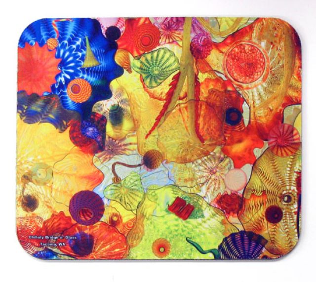 Dale Chihuly Bridge of Glass Mousepad - Motif 1 - Photo by John Robinson - 9