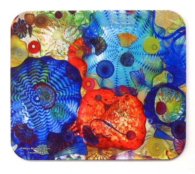 Dale Chihuly Bridge of Glass Mousepad - Motif 2 - Photo by John Robinson - 9