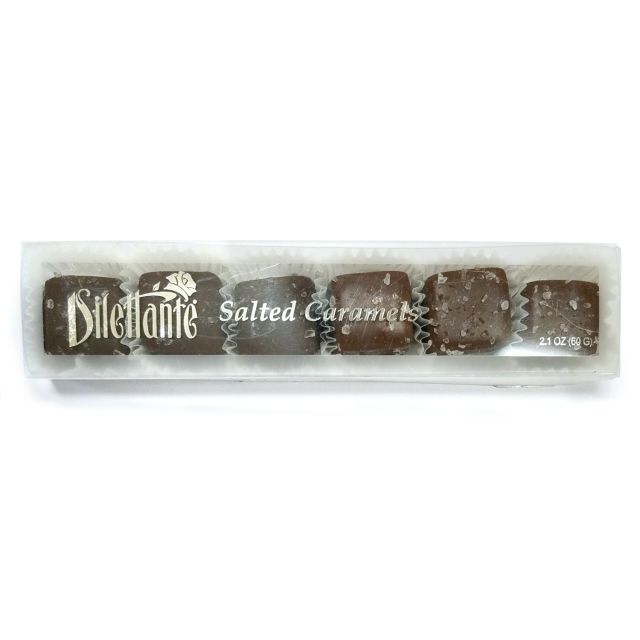 Dilettante Dark & Milk Chocolate Salted Caramels - 6 Pieces