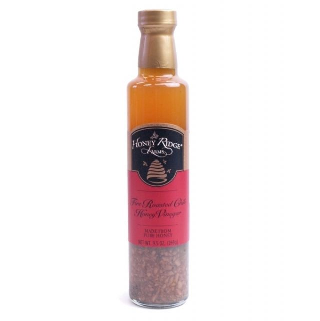 Fire Roasted Chile Honey Vinegar - Honey Ridge Farms - 9.5oz