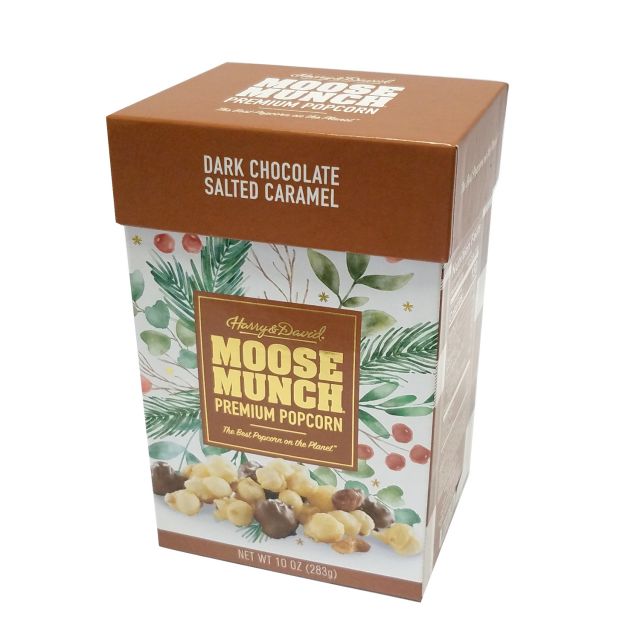 Harry & David's Dark Chocolate Salted Caramel Moose Munch Popcorn - 10oz