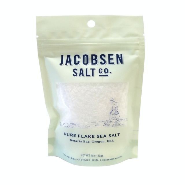 Jacobsen Pure Flake Sea Salt - 4 oz