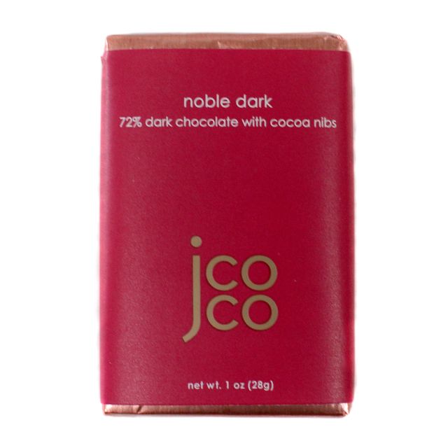 Jcoco Chocolate's Noble Dark Mini Bar - 1oz