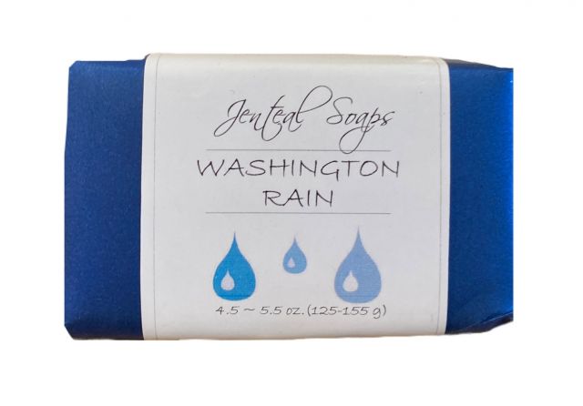 Jenteal Soaps - Washington Rain - 4.5oz
