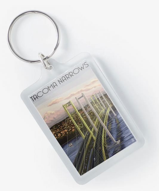 Keychain - Tacoma Narrows Bridge