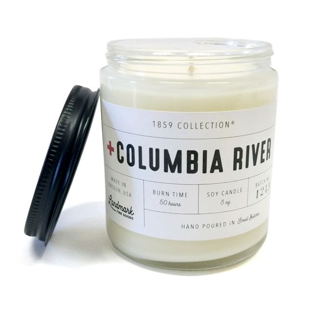 Landmark 1859 Collection Soy Candle - Columbia River Scent - 8oz