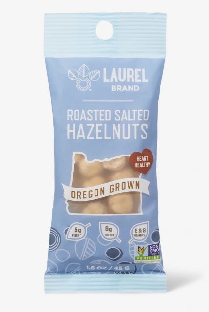 Laurel - Salted Roasted Hazelnuts Snack Pack - 1.6oz